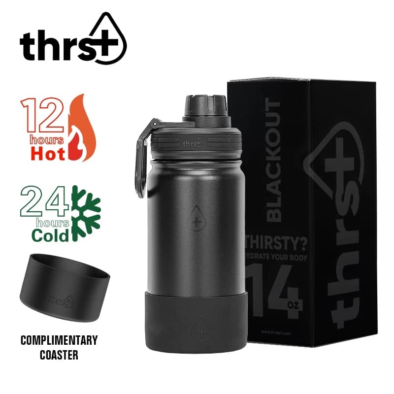 thrs+ 14oz Stainless Steel Tumbler