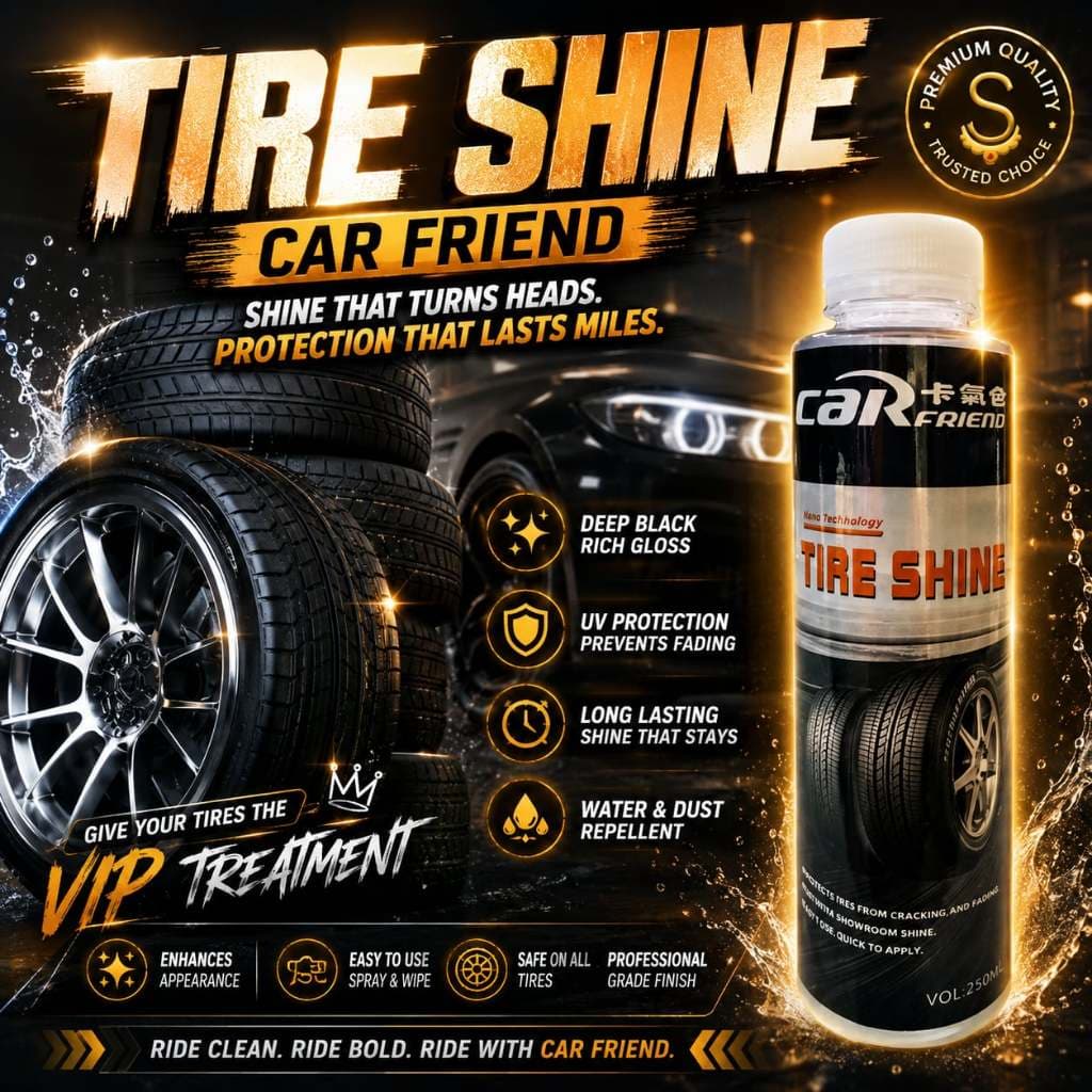 TIRE SHINE MURANG PAMPAKINTAB NG GULONG 250ml!! (1 PIECE ONLY)