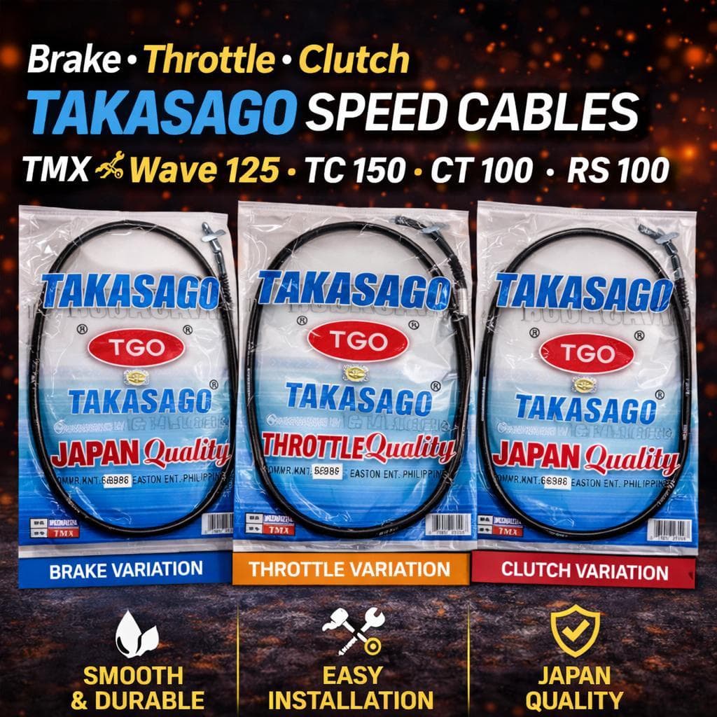 TMX/SUPREMO SPEEDOMETER CABLE For Motorcycle Parts TAKASAGO High Quality Speedometer Cable/