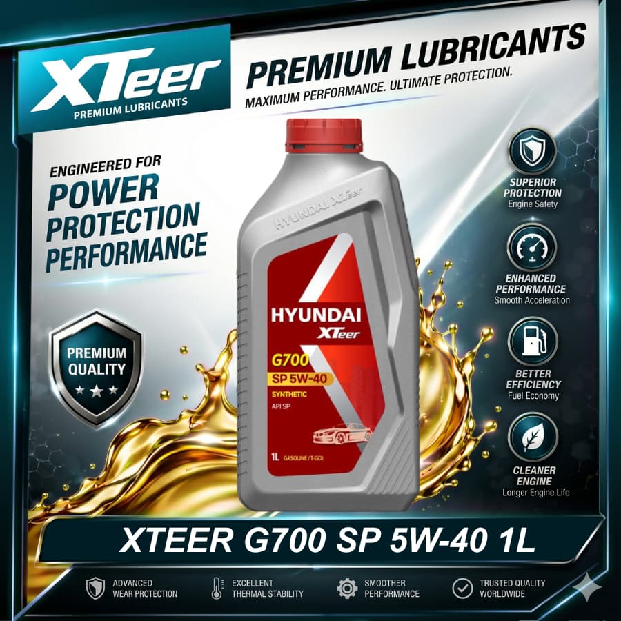 XTeer G700 SP 5W-40 | Synthetic | 1LITER & 4LITERS;'!!