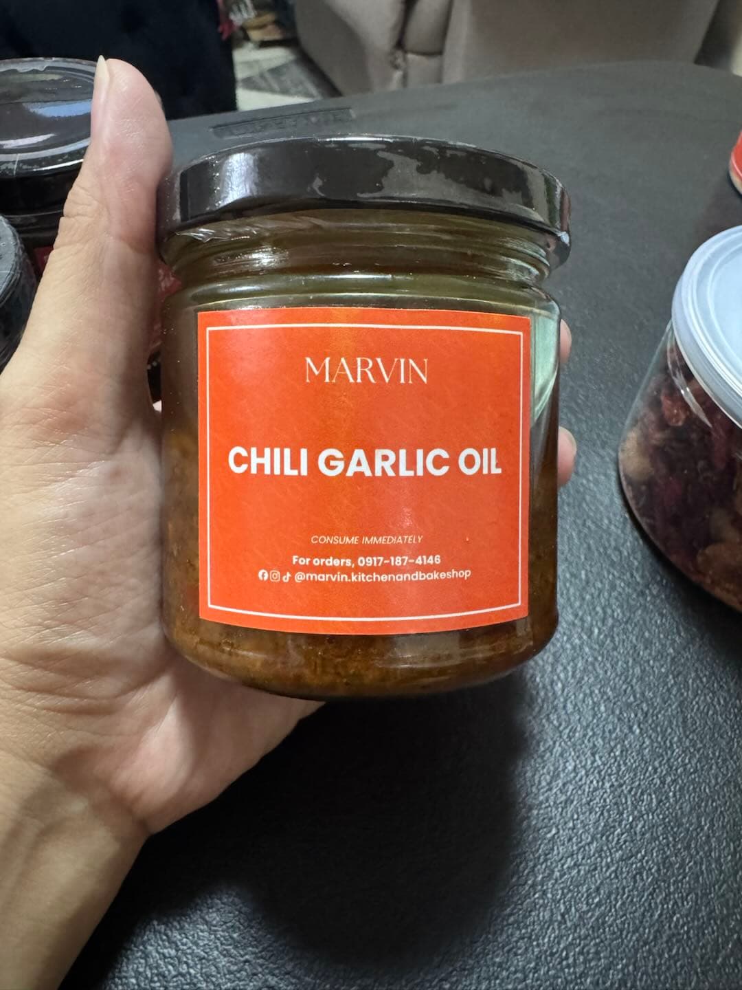 BND × MARVIN SPECIAL – MARVIN Chili Garlic Oil | Limited Stock – 180g